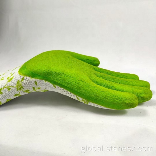 Cut Resistant Rubber Gloves Cut Resistant Foam Latex Rubber Palm Coated Gloves Supplier